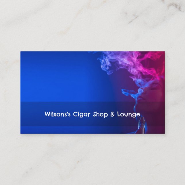 Smoke Shop Vape Business Card (Front)
