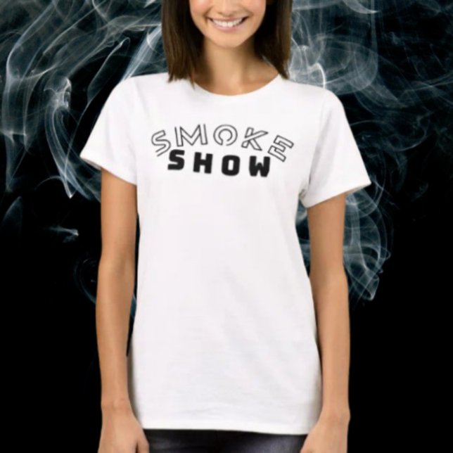 Smoke Show Typography Shirt (Creator Uploaded)