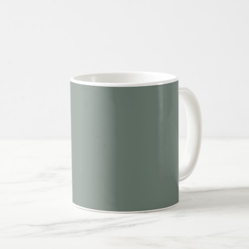Smoke Solid Color Coffee Mug