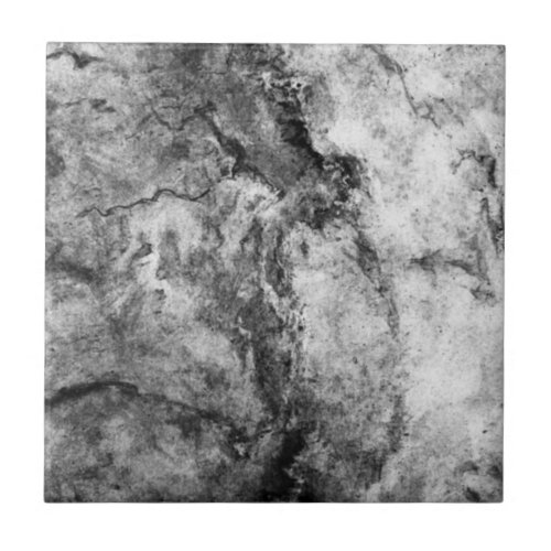Smoke Streaked Black White marble stone finish Tile