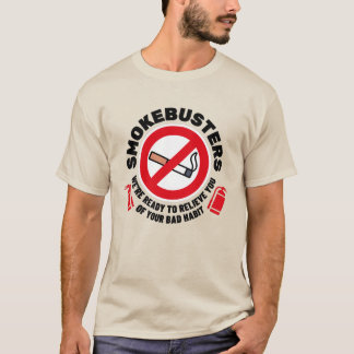 Smokebusters No Smoking Logo T-Shirt