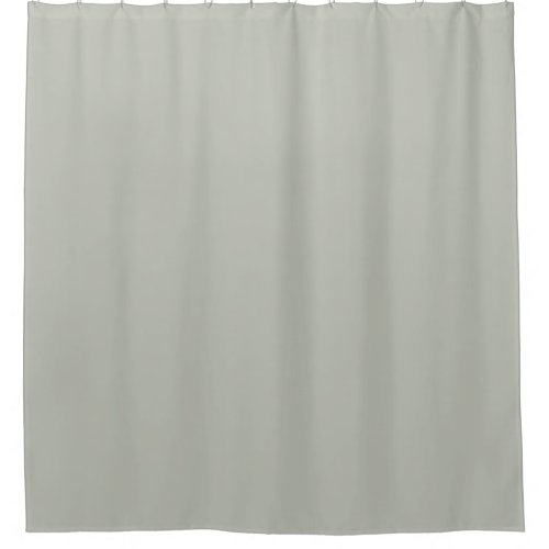 Smoked Sage Green Solid Color _ Gray Mist 419B Shower Curtain