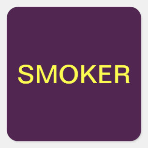 Smoker Medical Chart Labels