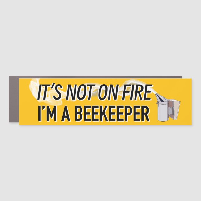 Smoker onboard car magnet (Front)