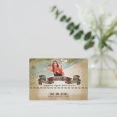 Smoker's Lounge - Business Card (Standing Front)