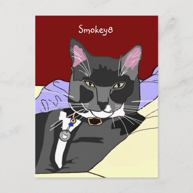 Smokey8 Postcard (Front)
