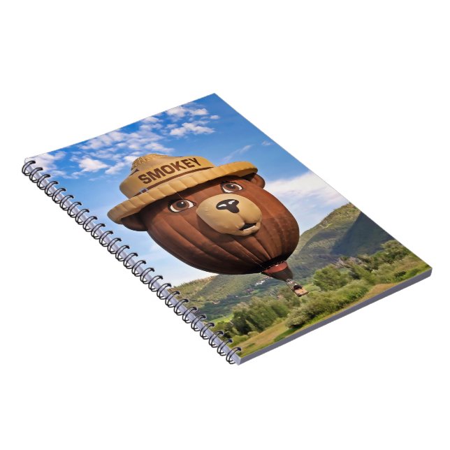 Smokey Bear in Colorado Notebook (Right Side)