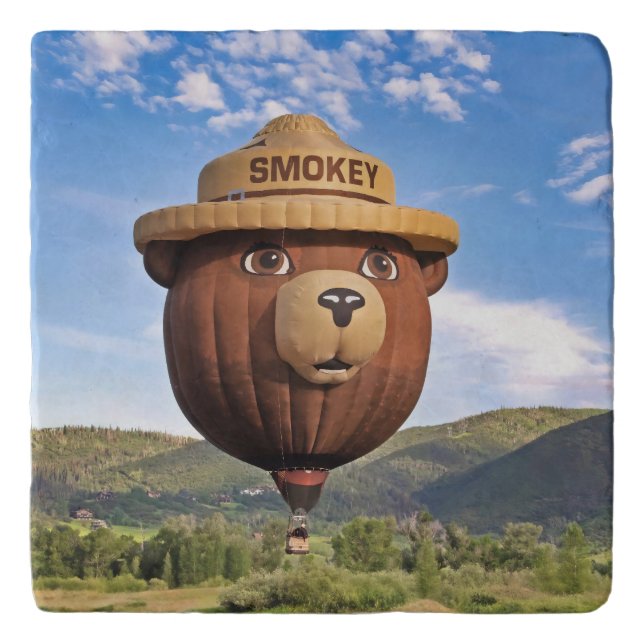 Smokey Bear in Colorado Trivet (Front)