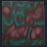 Smokey Burgundy Green Napkin<br><div class="desc">This cloth napkin features dark green and burgundy is a smoky design.</div>