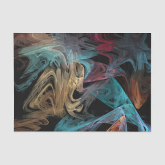 Smokey Fractal Tissue Paper