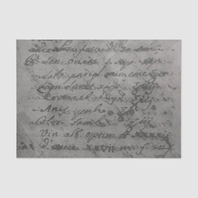 Smokey grey ancient parchment alchemist paper  (Front)