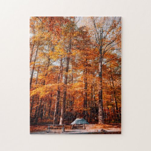 Smokey Mountain River Creek Jigsaw Puzzle