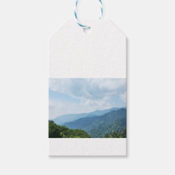Smokey Mountains Gift Tags by lperry at Zazzle