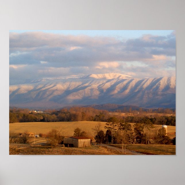 Smokey Mountains, Tennessee Poster (Front)