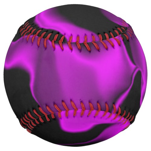 Smokey Purple and Black Softball