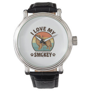 Smokey Sheltie Dog Vintage Sunset Shirt Design_1 Watch