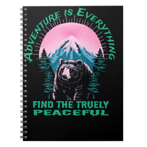 Smokey the Bear Adventure Time  Notebook