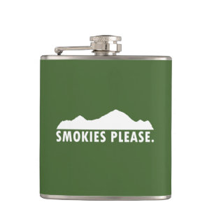 Smokies Please Flask
