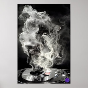 SMOKIN' DJ EQUIPMENT POSTER