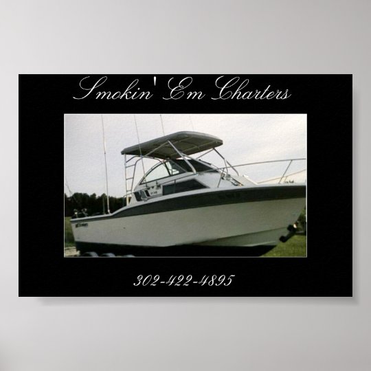 Smokin' Em Charters Poster