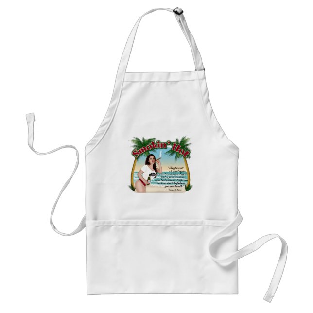 Smokin Hot Adult Apron (Front)
