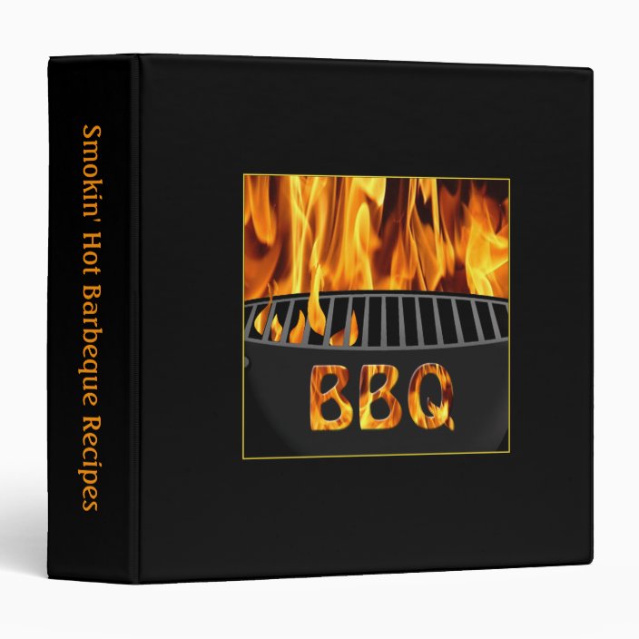 Smokin' Hot BBQ Recipe Binder
