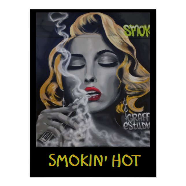 Smokin Hot Blond Poster (Front)