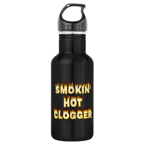 Smokin Hot Clogger Dance Water Bottle