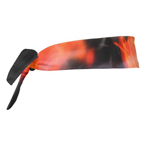 Smokin Hot Flames and Smoke Tie Headband