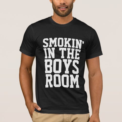 SMOKIN IN THE BOYS ROOM VINTAGE 70S T_SHIRTS