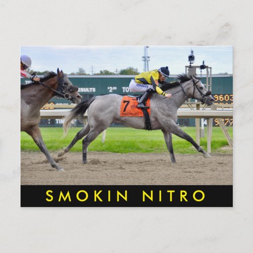 Smokin Nitro Postcard
