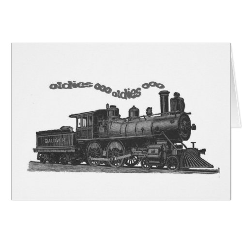 Smokin Oldies Train Cards  Notes