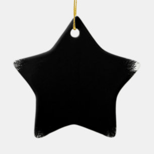 smoking black ceramic ornament