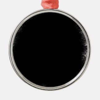 smoking black metal ornament