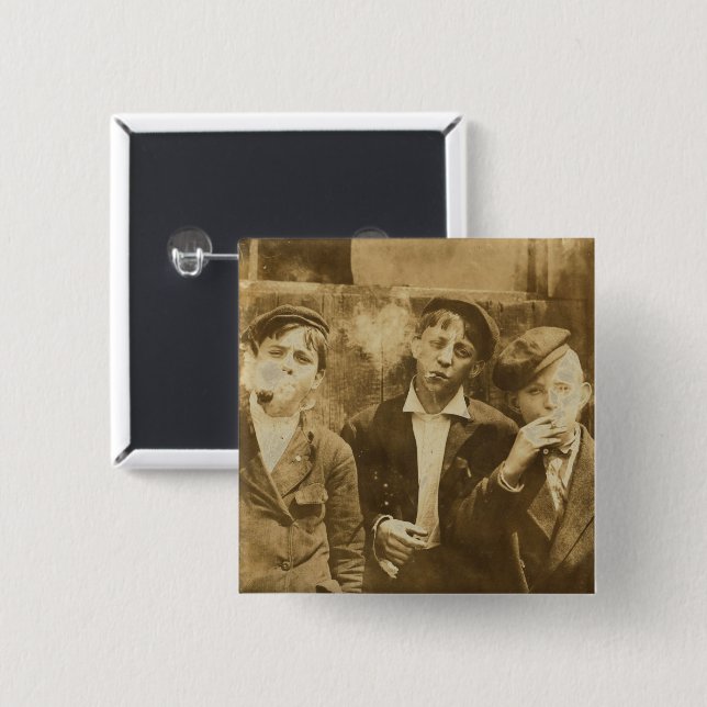 Smoking Button (Front & Back)