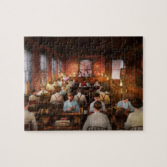 Smoking - Cigar - Hand rolled cigars 1909 Jigsaw Puzzle (Horizontal)