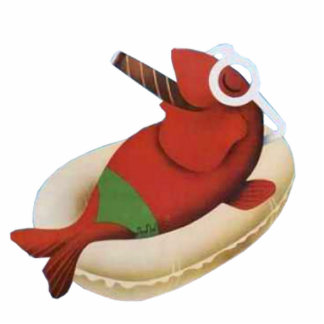 SMOKING FISH CUTOUT