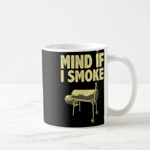 Smoking For Men Dad Grilling Meat Bbq Smoker Food Coffee Mug