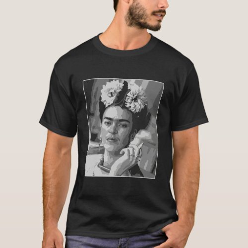 Smoking Frida T_Shirt