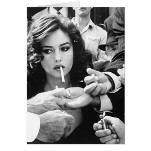 Smoking Girl Cards (Front)