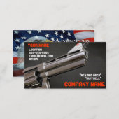 Smoking gun business card (Front/Back)