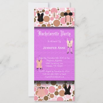Smoking Hot Pink Bachelorette Party Invitation by ForeverAndEverAfter at Zazzle