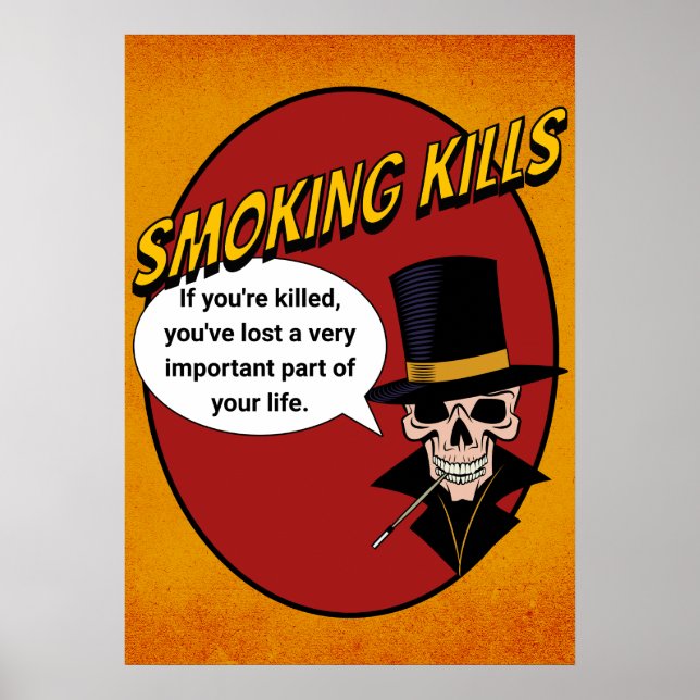 Smoking kills poster (Front)