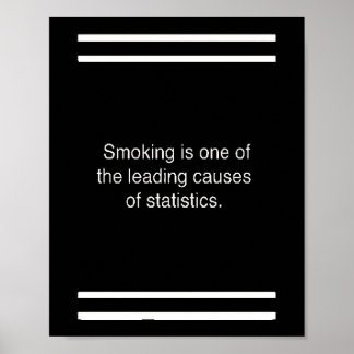 smoking one poster