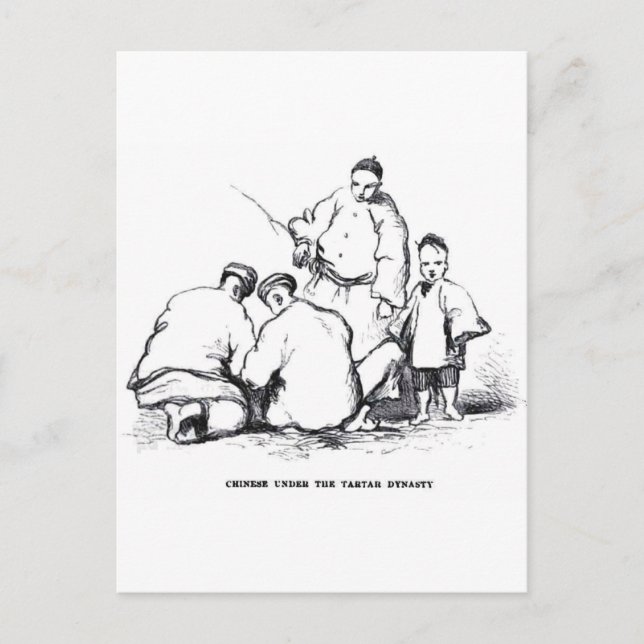 Smoking Opium Postcard (Front)