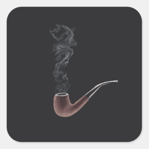 Smoking Pipe Sticker