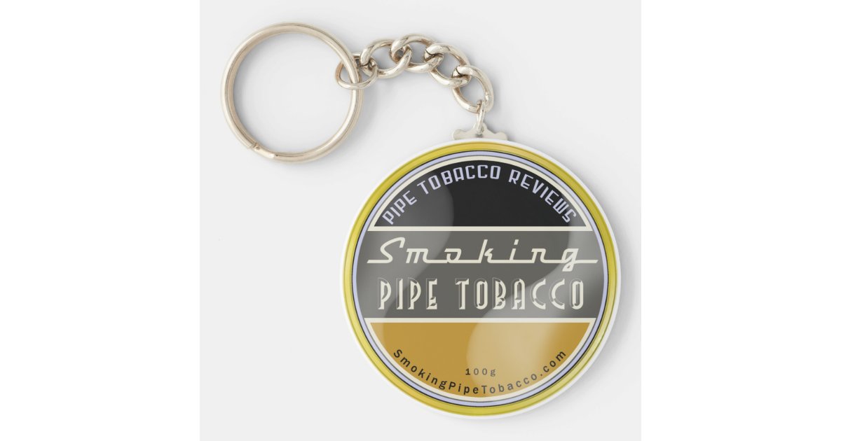 Smoking Pipe Tobacco Keychain 2.2