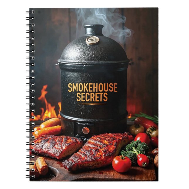 Smoking Recipes Notebook (Front)