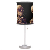 Smoking skeleton by Van Gogh Table Lamp (Left)