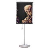 Smoking skeleton by Van Gogh Table Lamp (Right)